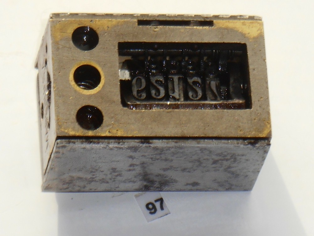 Letterpress Numbering machine | (Roberts #27) | 97