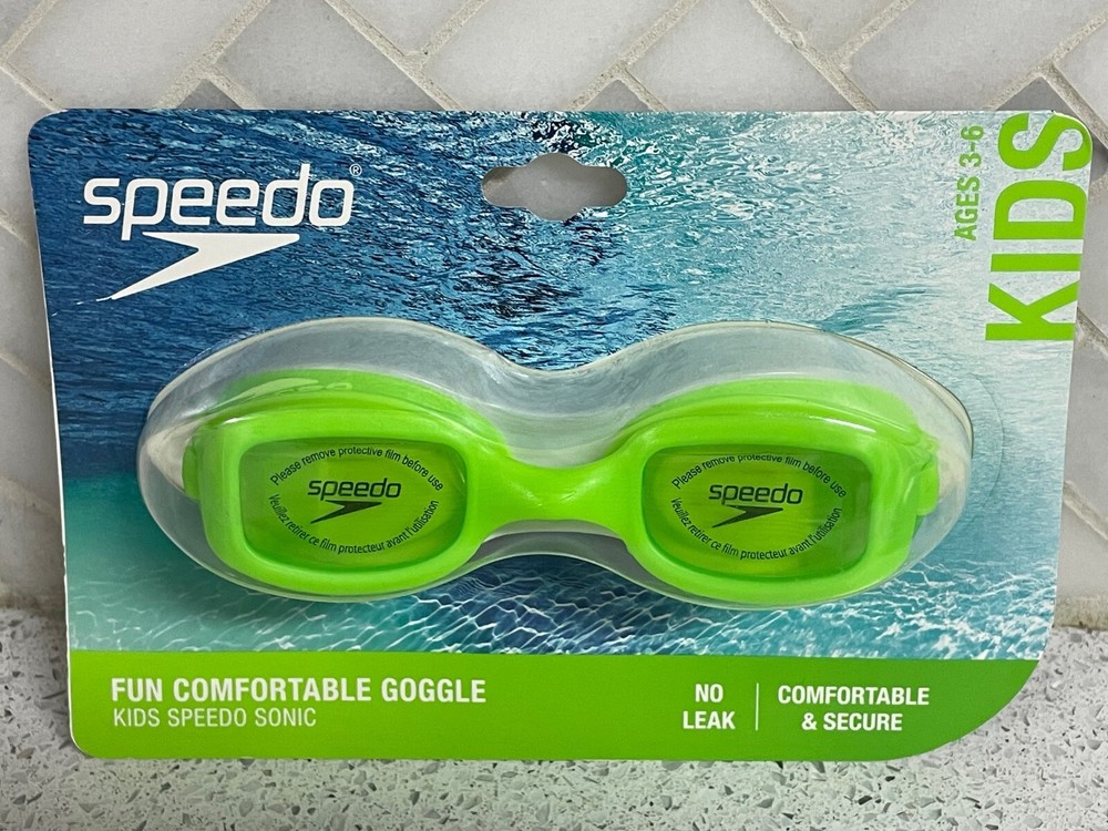 Speedo Kids Sonic Goggles Green