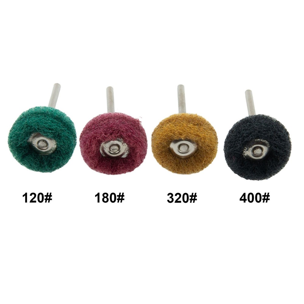 Effective Rust Deburring and Polishing with 4pcs Set Nylon Buffing Brush