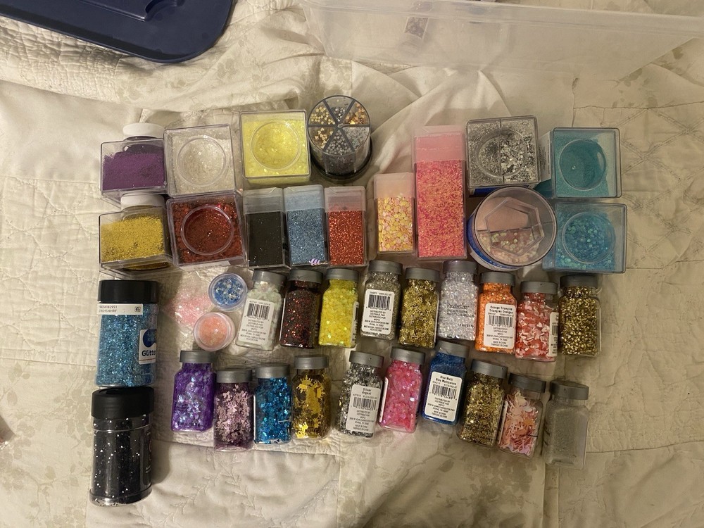 Craft Glitter/ Sticker Lot
