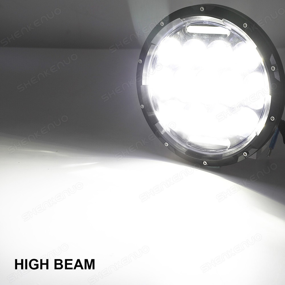 For Buell Blast X1 Motorcycle 7" LED Headlight Projector Daytime Running Light