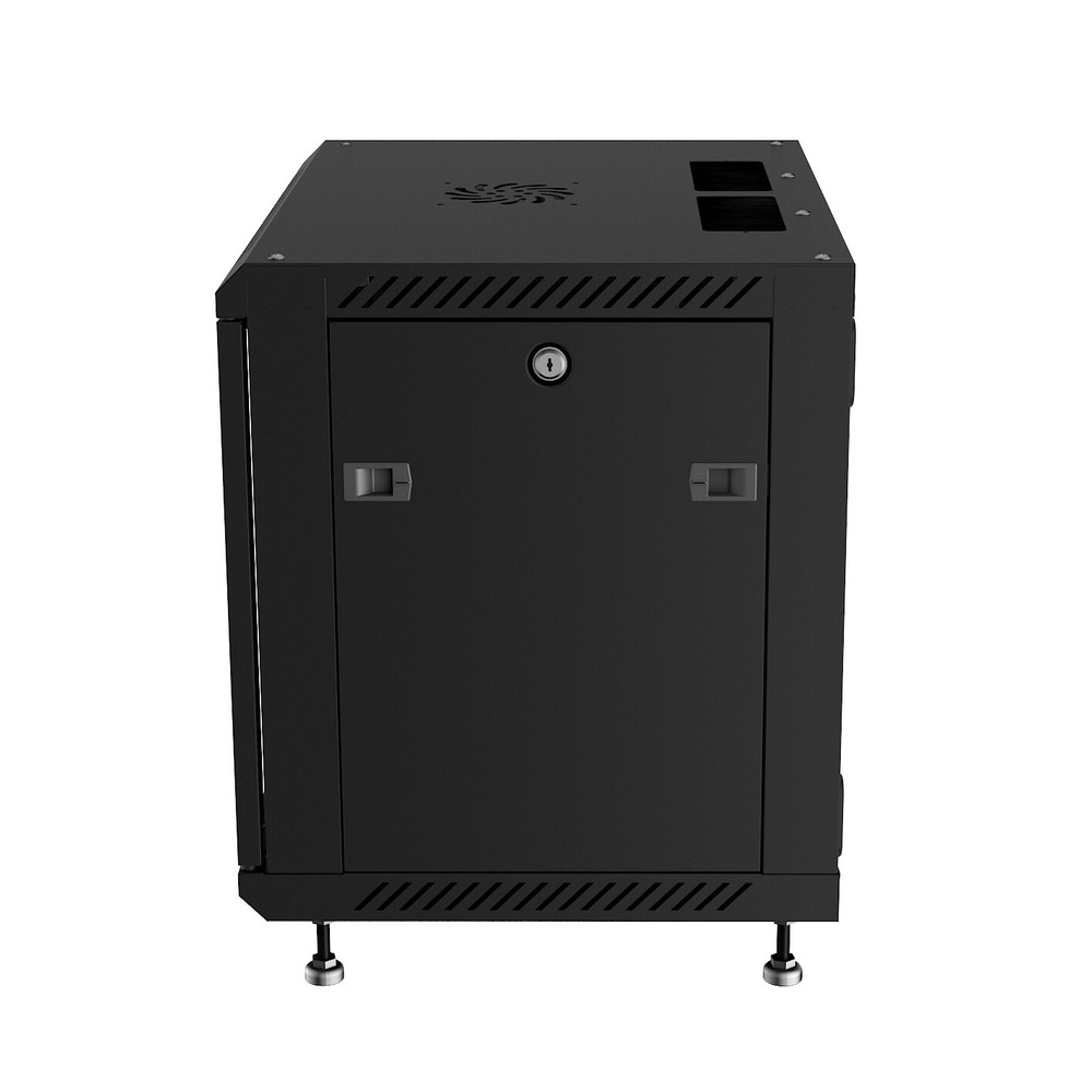 6U 18" Deep Wall Mount IT Network Server Rack Cabinet Enclosure FREE ACCESSORY