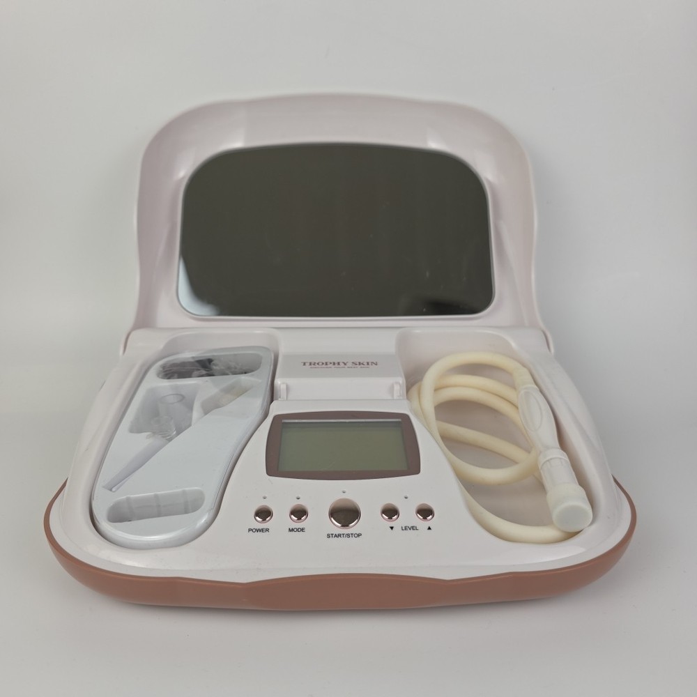 Trophy Skin Microderm MD -Home Microdermabrasion Beauty System TESTED-WORKING