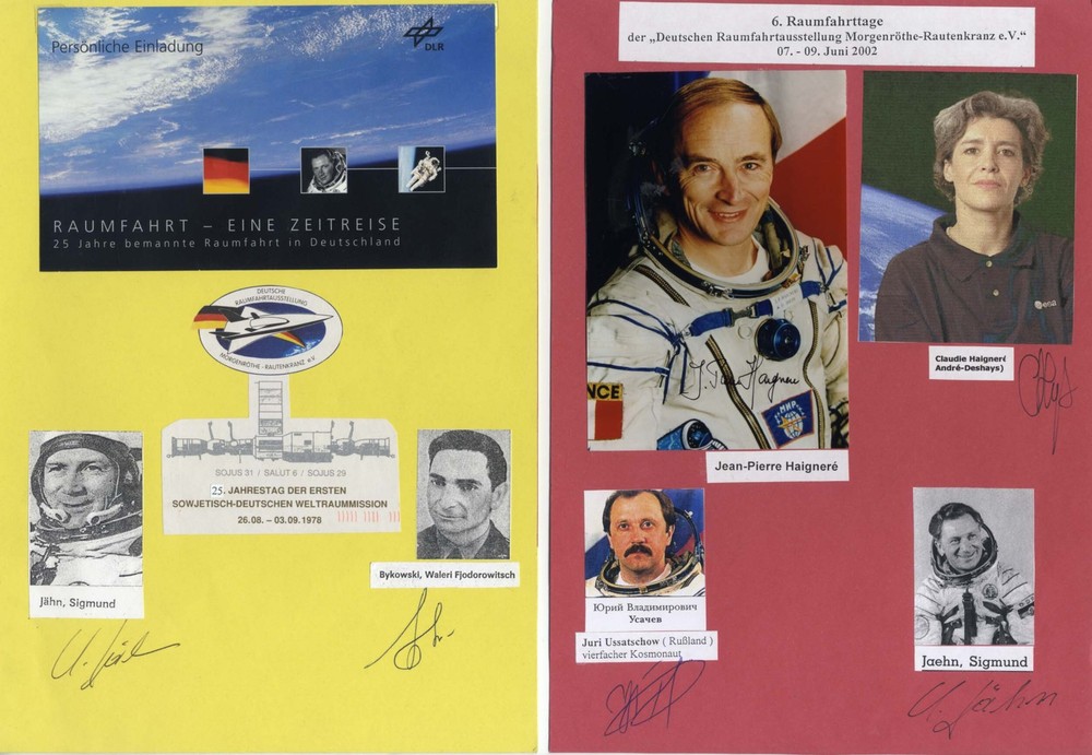 Astronauts & Cosmonauts Collection autographs, over 30 signatures