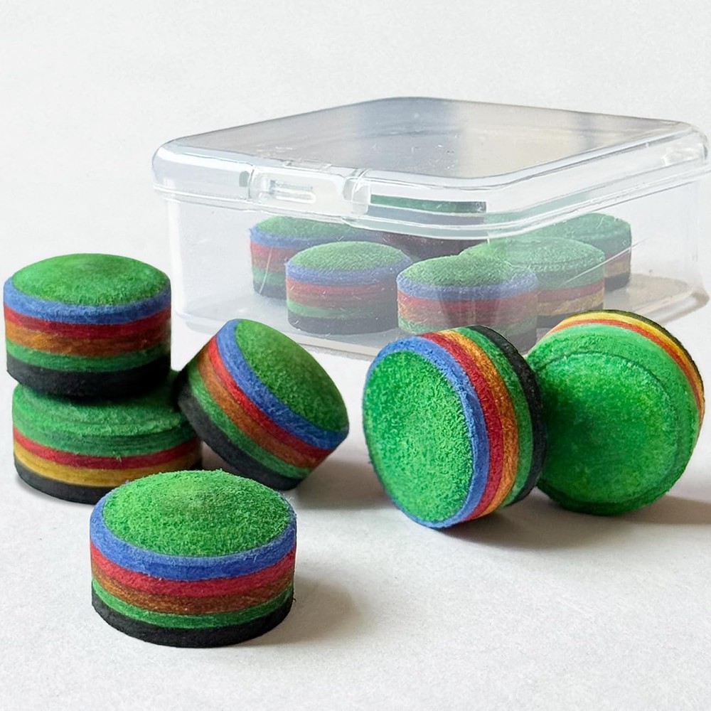 Billiard Pool Cue Tips - Pool Cue Stick Tips Replacement Repair Kit Billiard ...