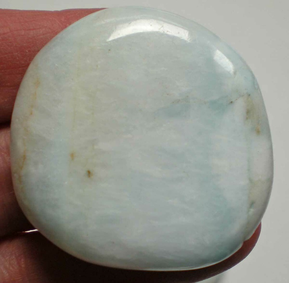 Blue Aragonite - 3 Small Palmstones sc980c