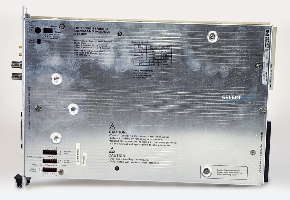 AGILENT (HP) E1405B VXI C-SIZED COMMAND MODULE ****LOOK**** (REF.: 773N)