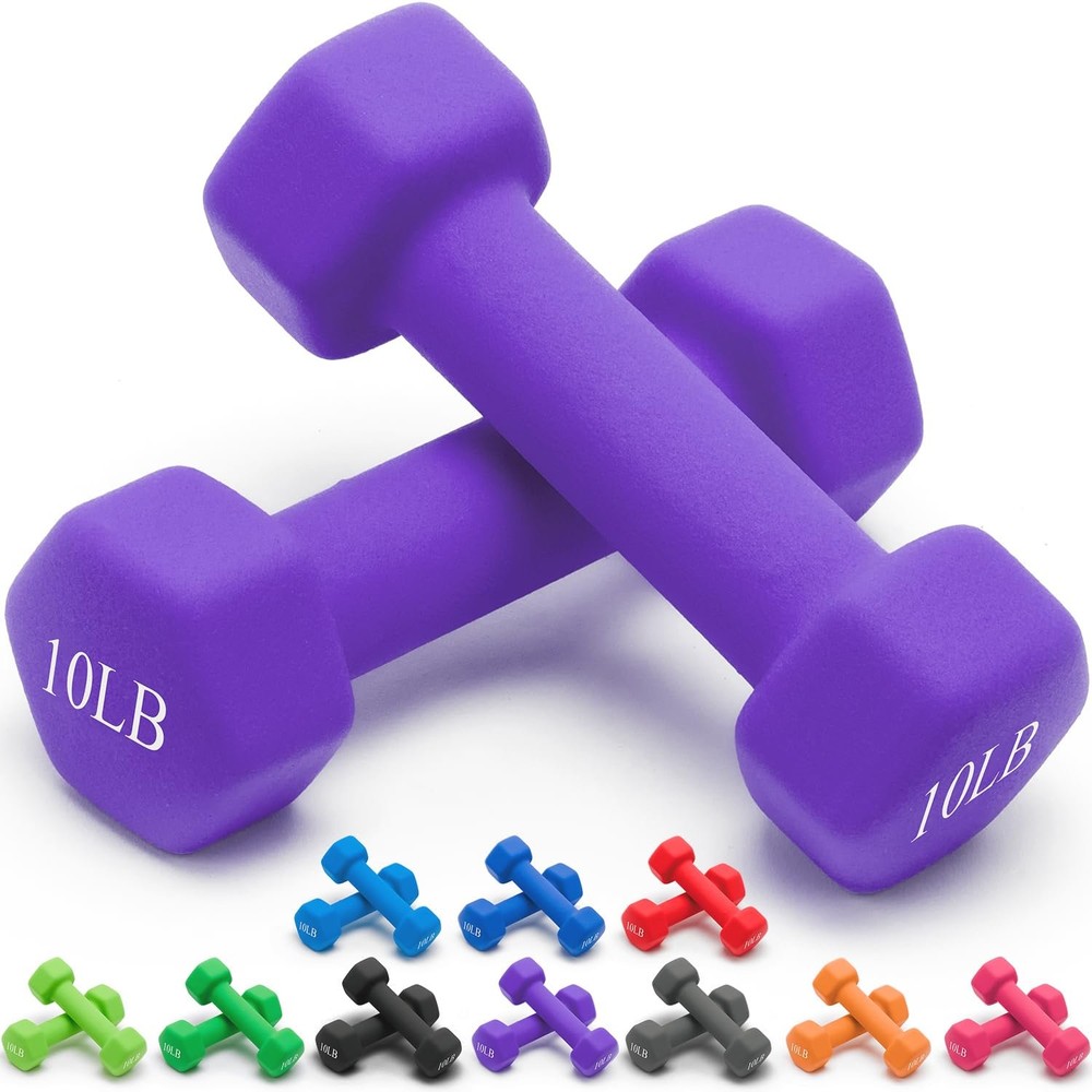 Portzon Weights Dumbbells - 5LB EACH