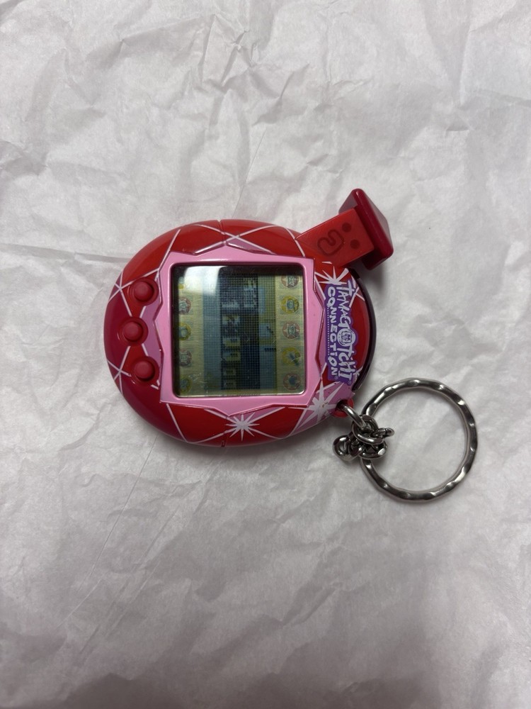 Tamagotchi Connection V5 - Red Gemstone [Tested / With Battery]