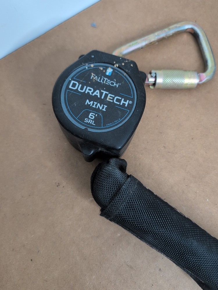 FallTech Duratech Mini 6' SRL w/ Steel Snap Hook **PREOWNED**