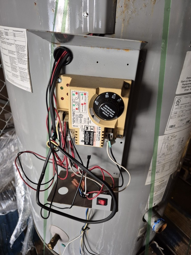 Ao Smith Btr -120118 Metal Natural Gas Powered Automatic Storage Water Heater...