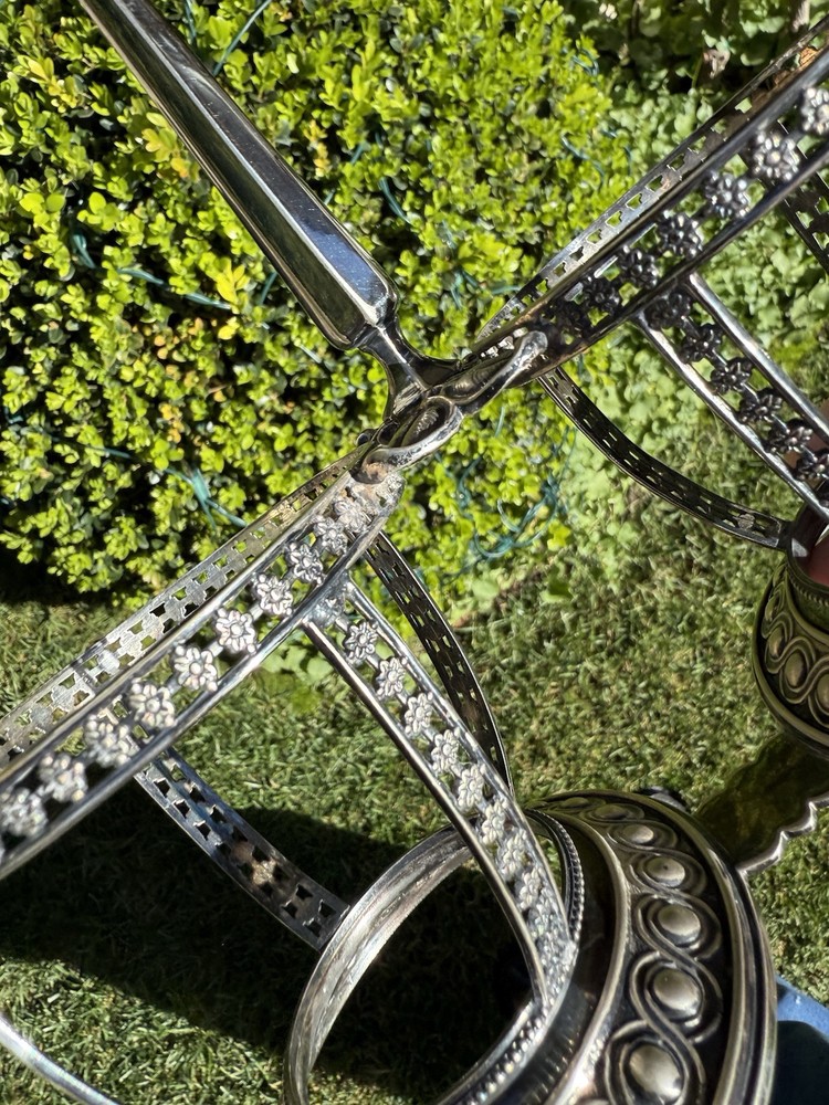 Elkington& Co. Silver Plate Bottle Holder