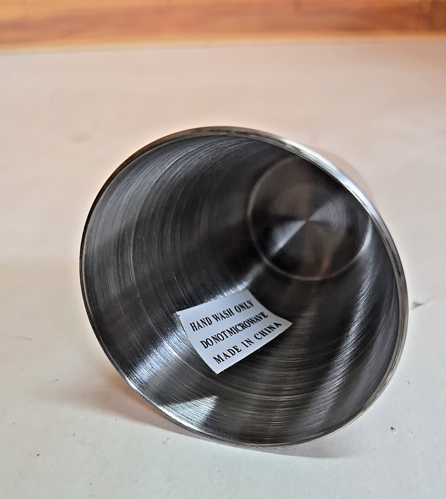Stainless Steel Jigger; Embossed w/ "2011 Grand Chefs Gala"