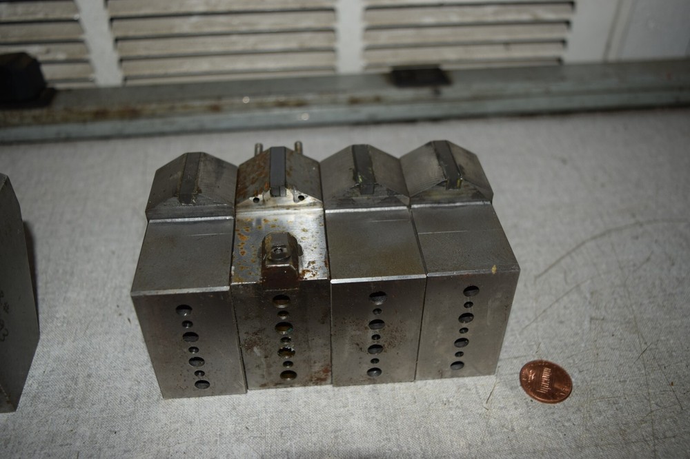 D-42767 Lathe Chuck Jaws with Carbide Tips Lot