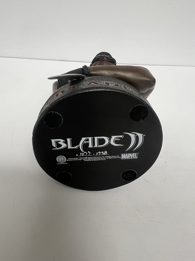 Blade II Resin Bust Marvel 2002 Diamond Select / Dynamic Forces w/ Original Box