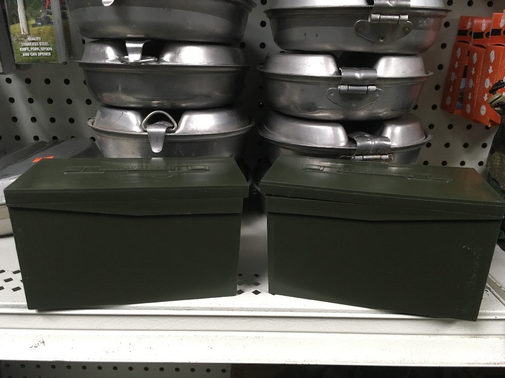 Mini 50 Caliber Plastic Storage Can 2 Each Great Prepper Item.