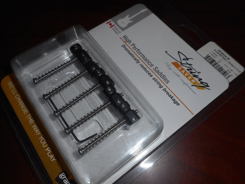 NEW Graph Tech String Saver PS-8315-00 5-String P/J Bass Saddles
