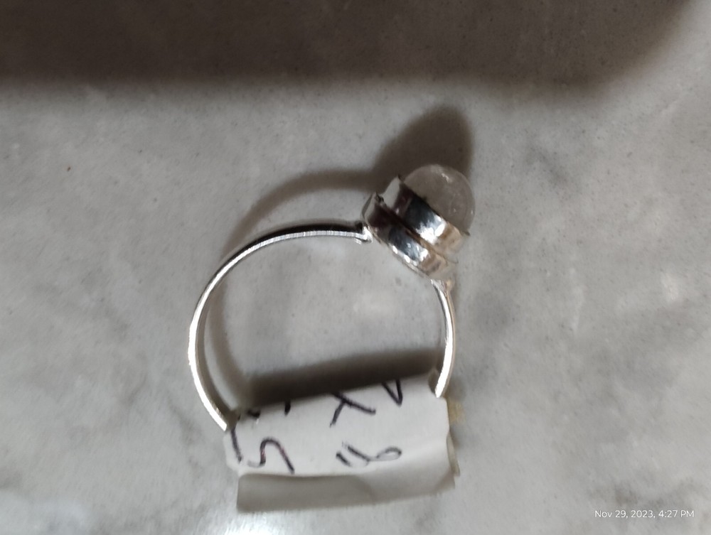Spiritual protection ring Metaphysical Healing Ring size 7.5
