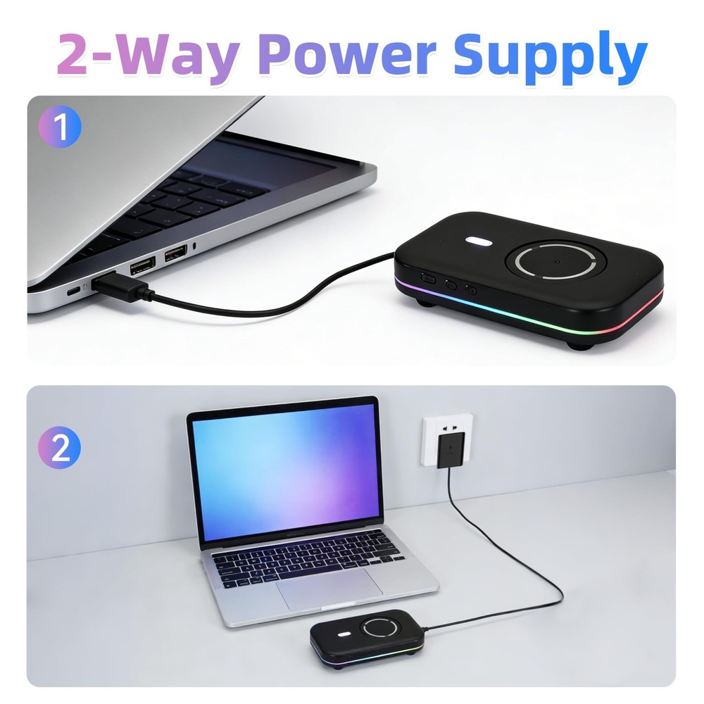 Mouse Mover Quiet Operation Ultra Slim, USB-C Powered Plug & Play, No Detecti...