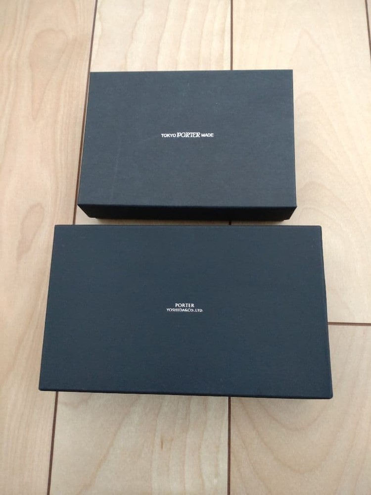 [Box only] PORTER box set of 2 black