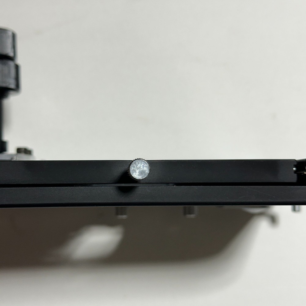 Nikon Mechanical Microscope Stage with Graduated Scale, Made in Japan