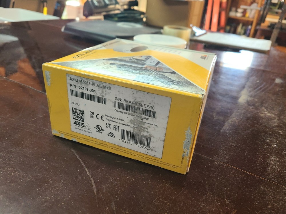 AXIS M3057-PLVE MKII Panoramic 360 Network Camera