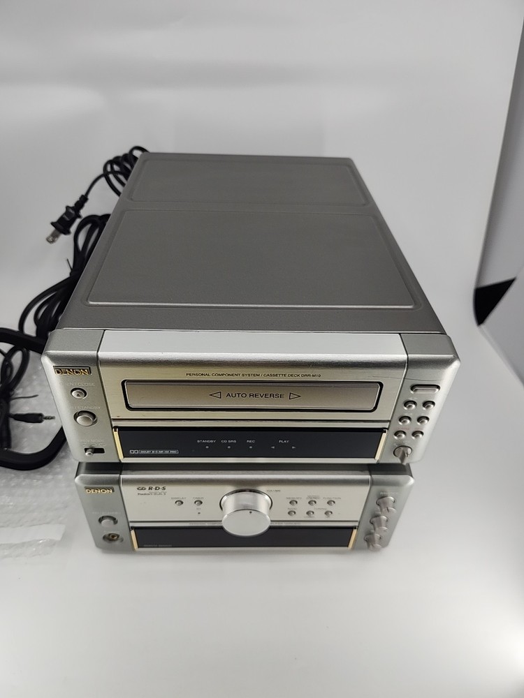 Denon UDRA-M10 Receiver + DRR-M10 (Needs Work) Tape – 2pc System No Remote. Read