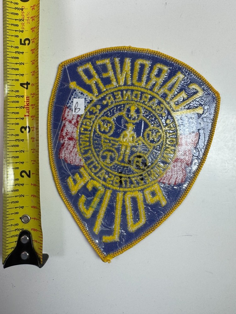 Gardner Police Massachusetts MA Patch G1B