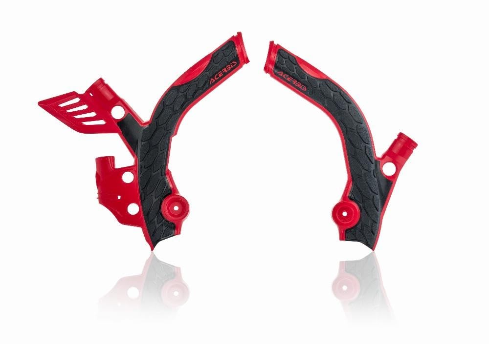 Acerbis 2686561018 X-Grip Frame Guard Red/Black