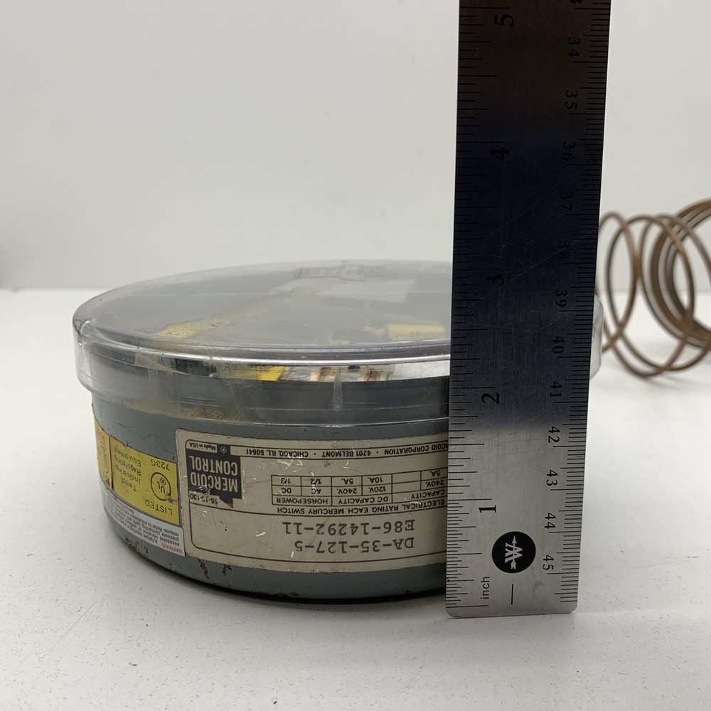 Mercoid Control DA-35-127-5 Refrigeration Pressure Switch Control