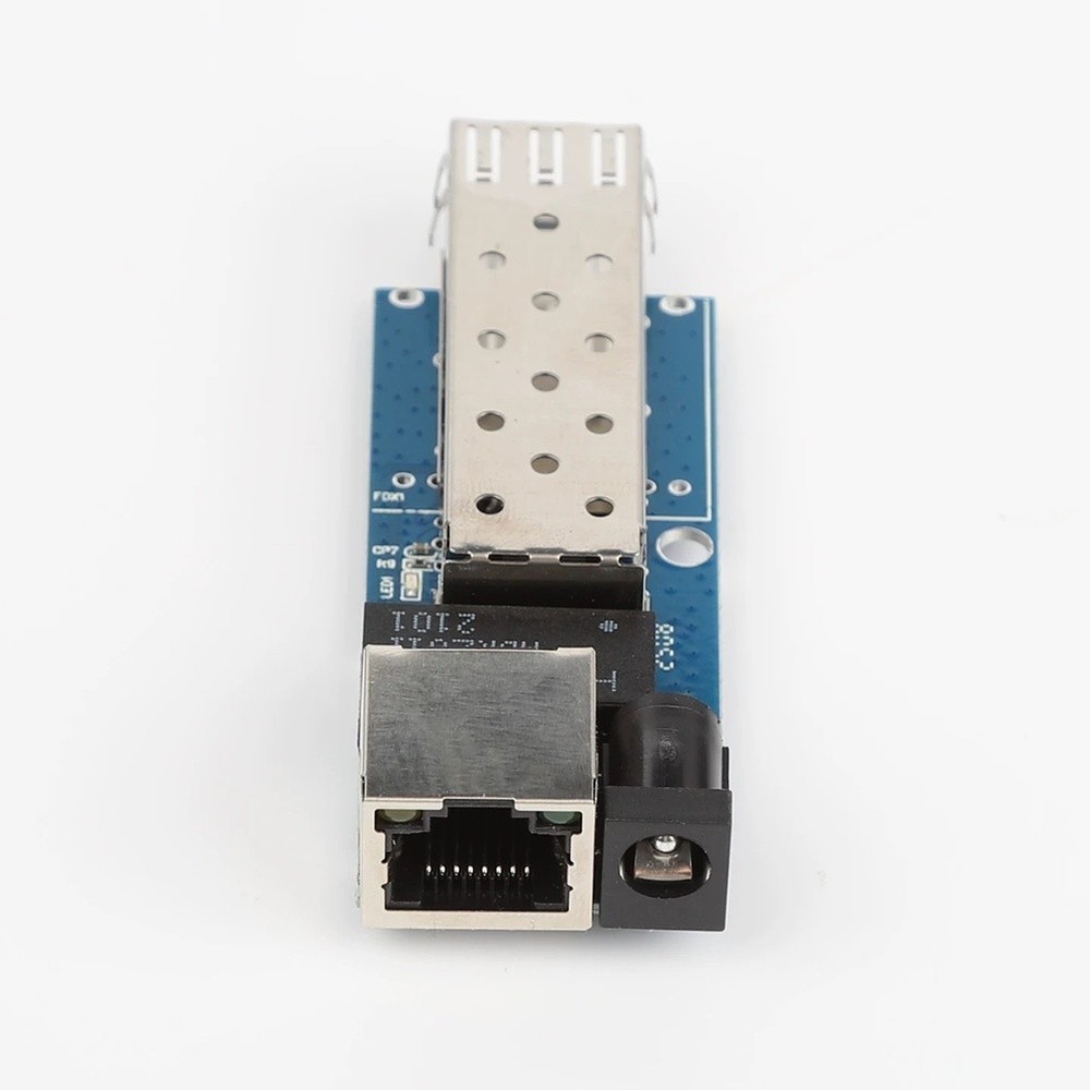 LC Connector SFP Transceiver 1000M Fiber Optic Board 5V 2A Embedded Type