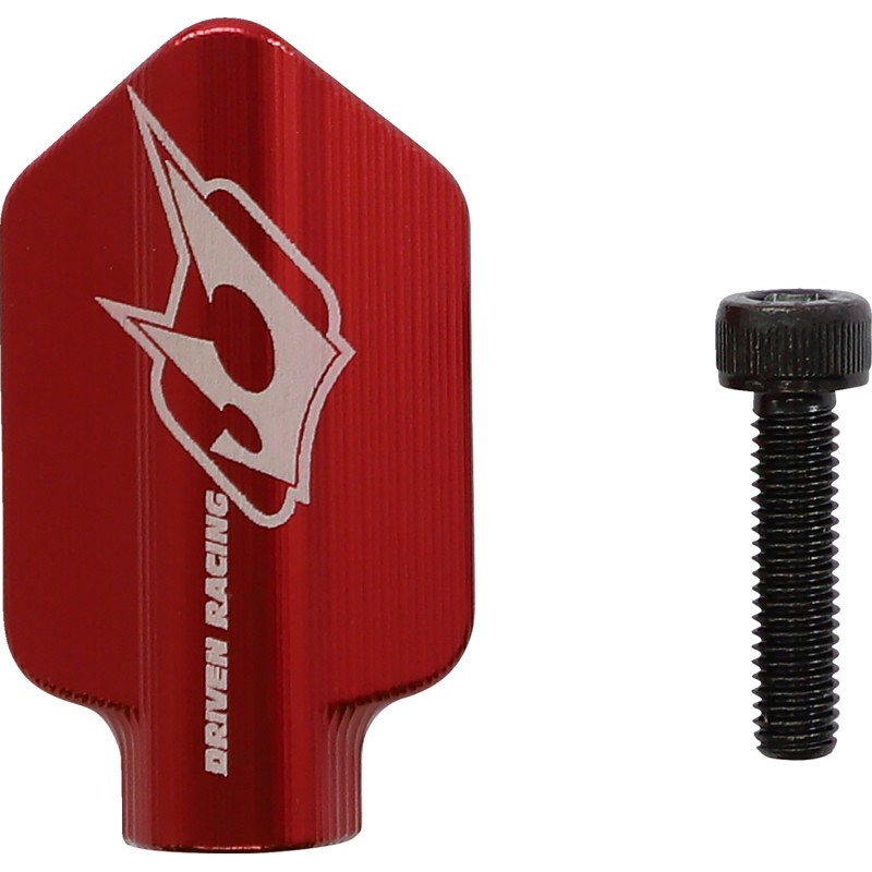 DRIVEN RACING Lever Guard Tip - Red - DCTDLGTIPRDR