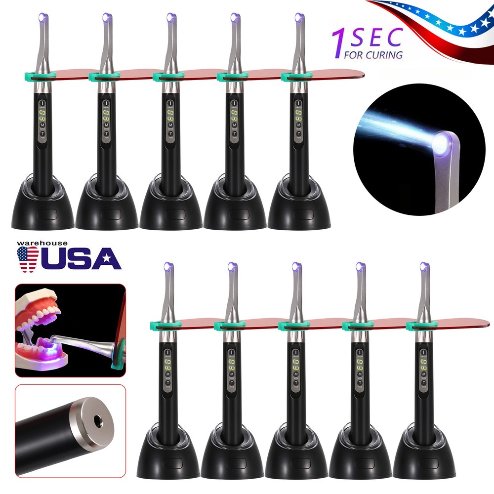 Dental Wireless ILED II Curing Light Lamp 1 Second Curing 2500mw/c㎡