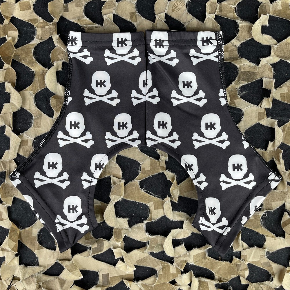 NEW HK Army Cleat Covers - Short - Skulls Black - Small/Medium