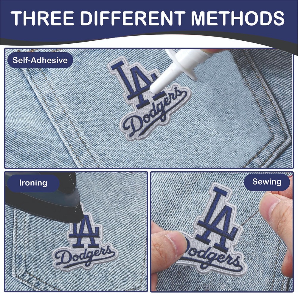 Los Angeles Dodgers Iron On Patch - Sew Patch - Embroidered Patch