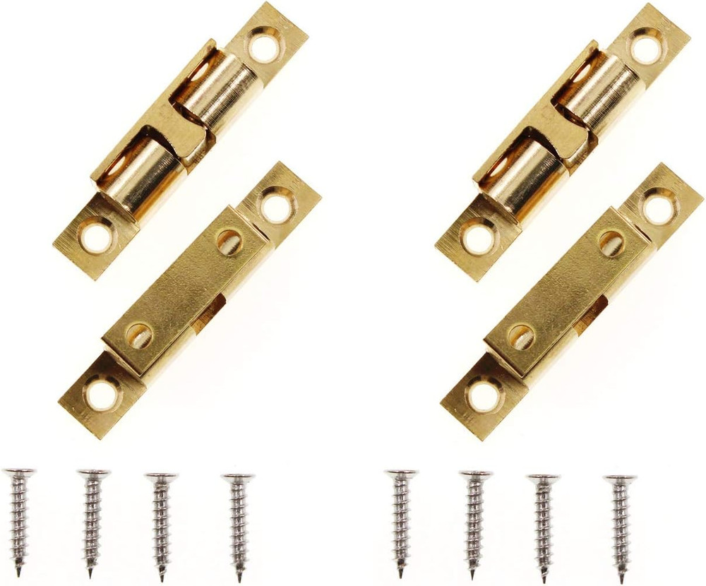 Solid Brass Magnetic Closet Door Catch Latch Hardware,Cabinet Cupboard Wardrobe