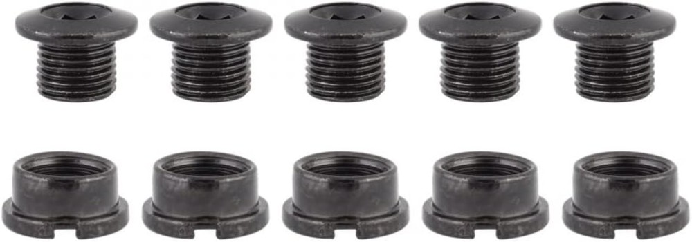 Hexagon Chainring Bolt Set - Anodized