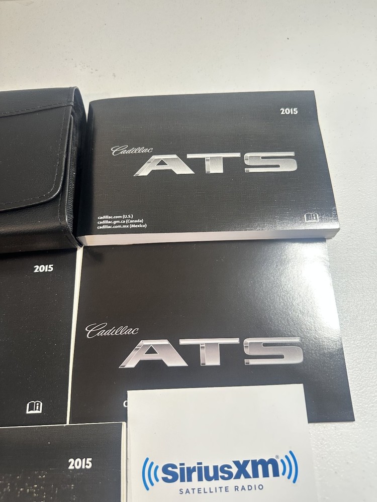 Cadillac ATS 2015 Owners Manual Set OEM