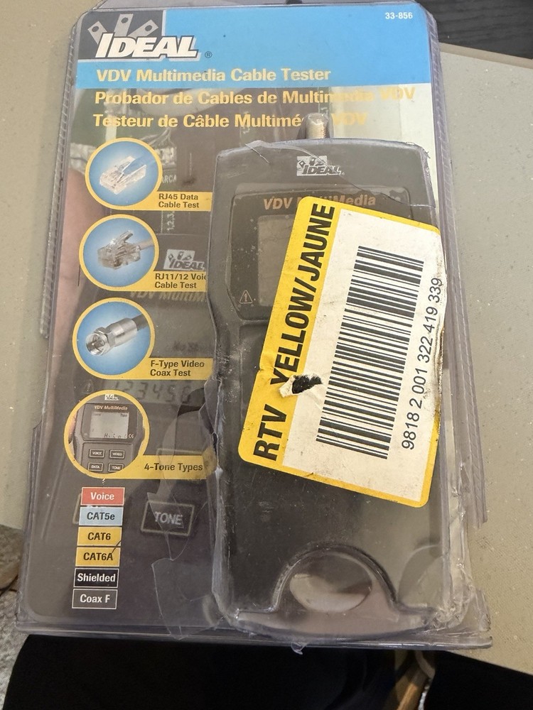 IDEAL 33-856 VDV Multimedia Cable Tester