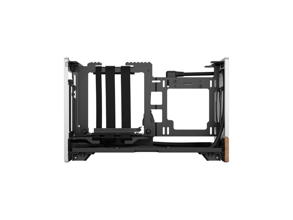 Fractal Design Terra Silver Mini-ITX Small Form Factor PC Case with PCIe 4.0 Ris