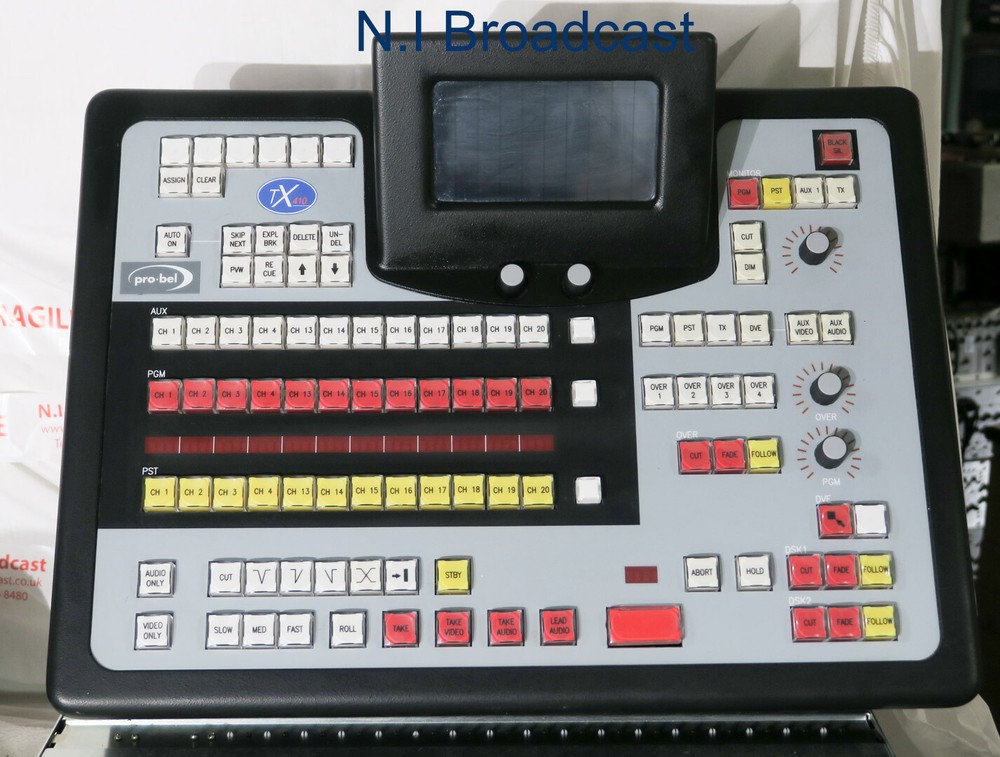 Probel tx410 transmission mixer keyboard panel