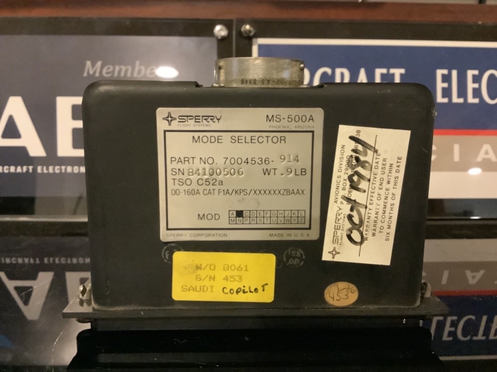 7004536-914 MODE SELECTOR AR