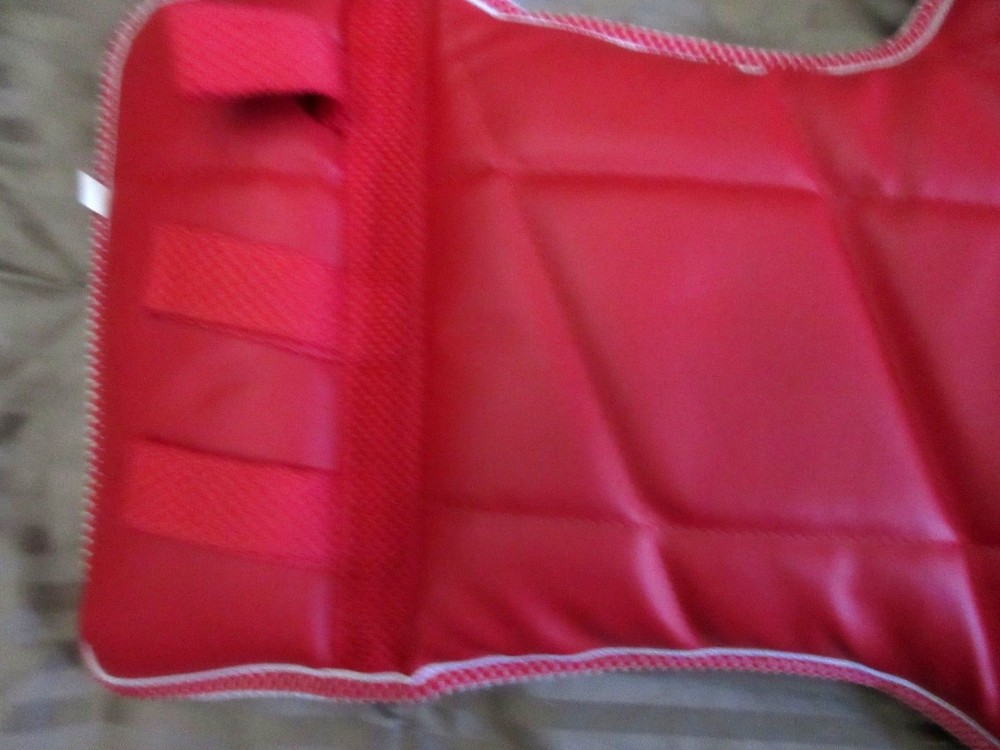 DYNAMICS SIZE 1 TAEKWENDO CHEST PROTECTOR VEST GUARD SPARRING REVERSIBLE