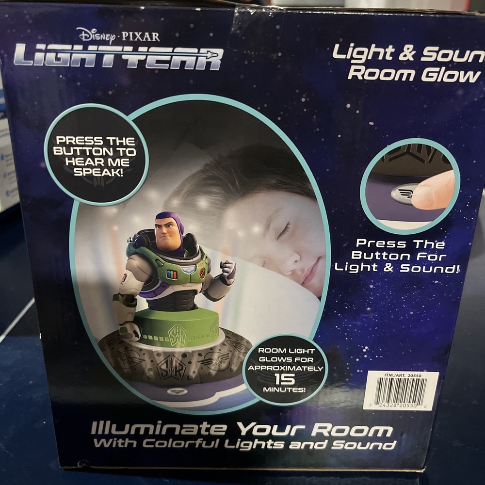 Disney Pixar Lightyear ~ Light & Sound Room Glow