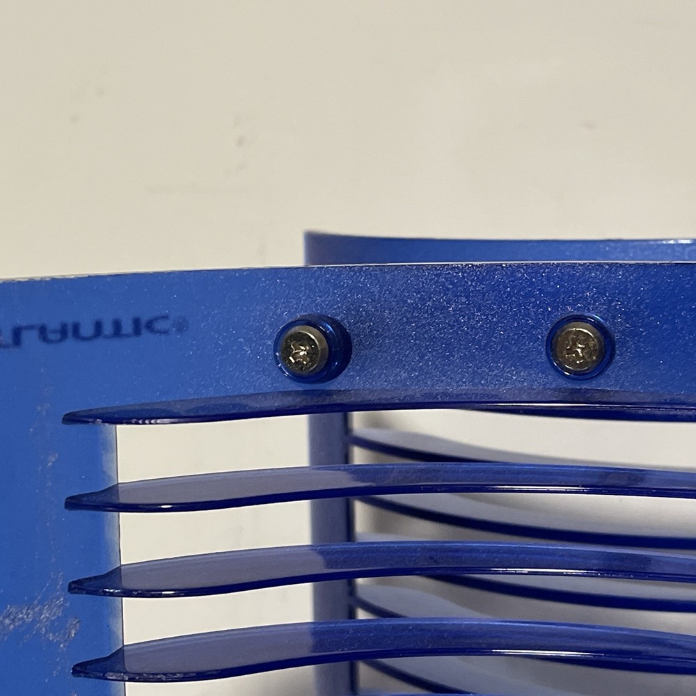 ATLANTIC 25 CD Blue Tower Rack Storage Holder Organizer #01 (Approximately 16")