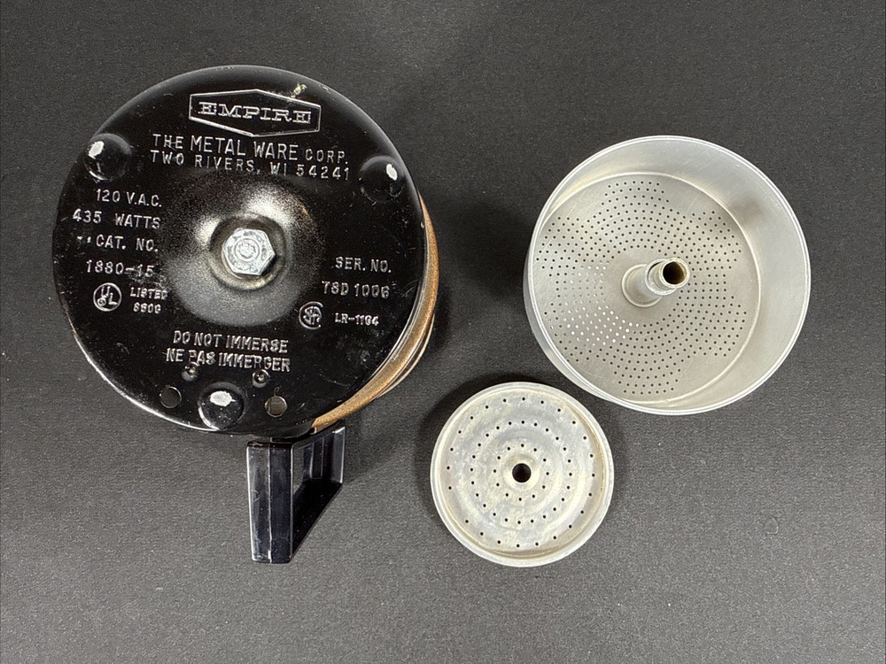 Vintage EMPIRE Automatic Coffee Makers 3 & 4 Cup