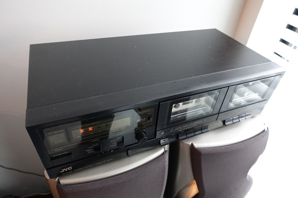JVC TD-W106 Stereo Double Cassette / Tape Deck Player