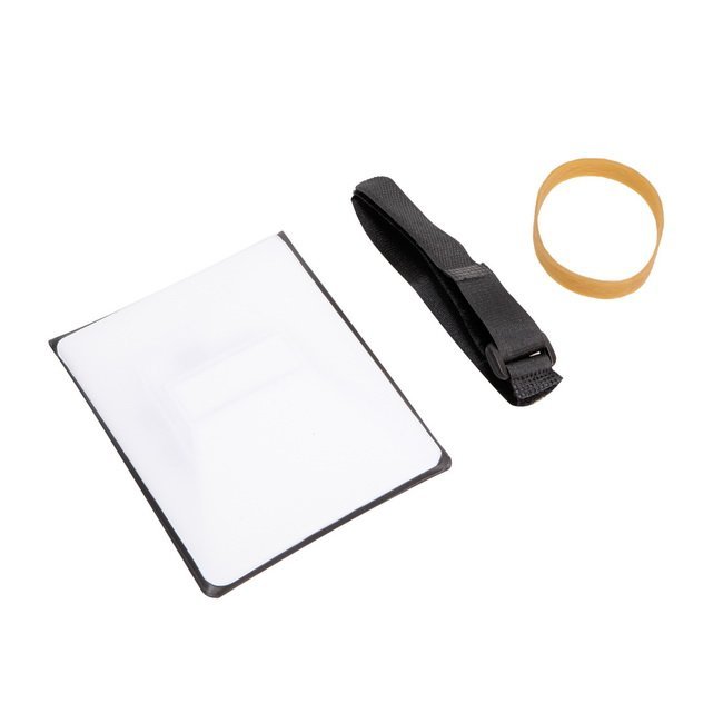 2pcs Mini Collapsible Diffuser Softbox for LED Lamp Camera Video Studio