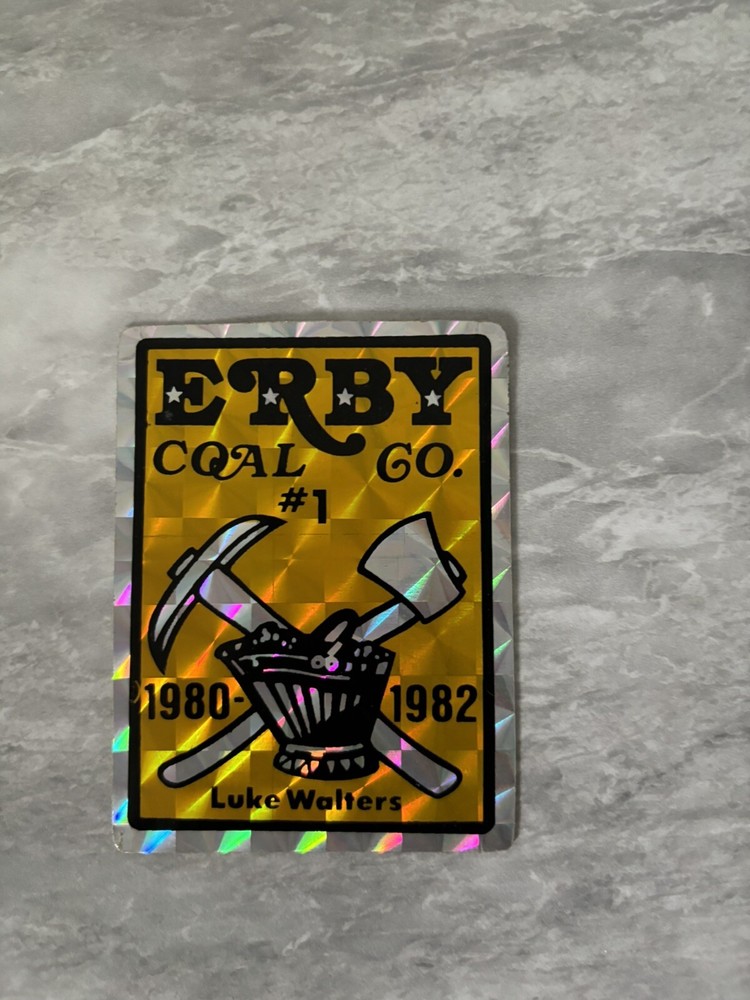 Coal Mining Stickers.Nice Older Coal Company