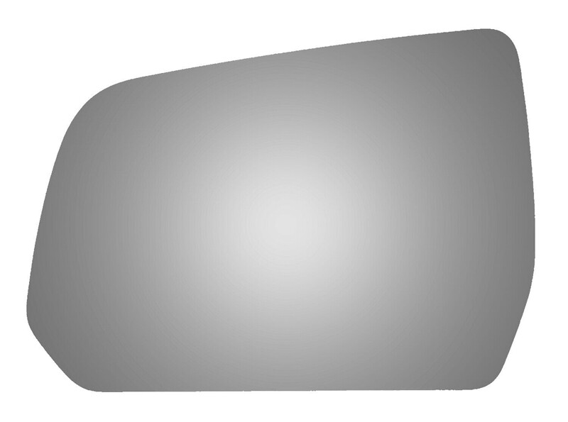 Mirror Glass For 17-20 Gmc Acadia Driver Side Replacement
